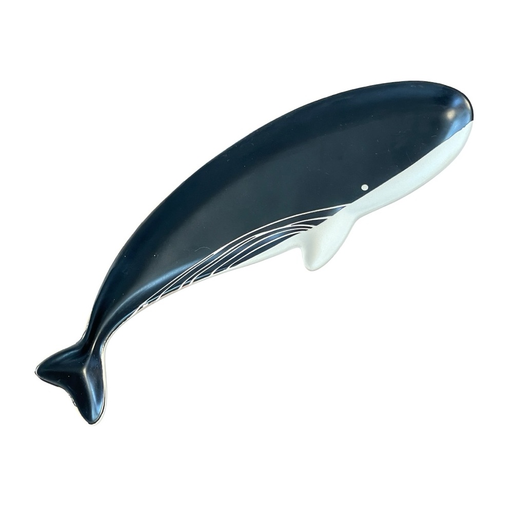 Fringe Studio Matte ceramic whale trinket tray